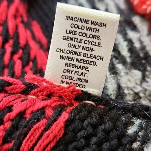 Cato Women's Multi Color Long Open Front Cardigan Sweater Vest Size Medium EUC - Picture 8 of 11